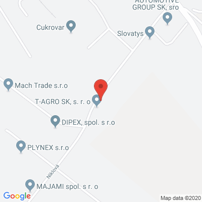 Google map: Sered, Niklova 54